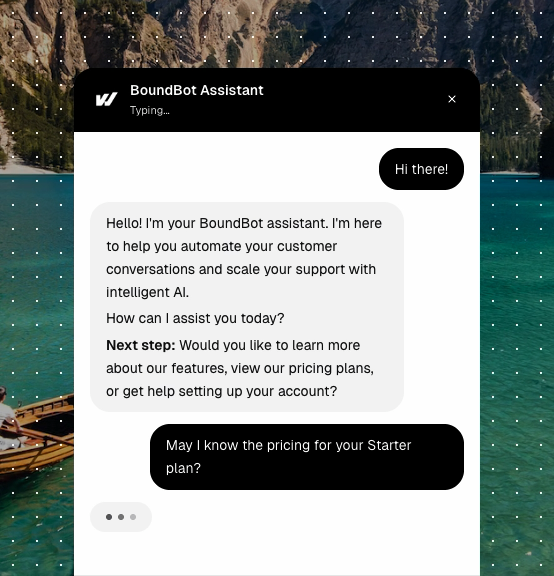 BoundBot product preview